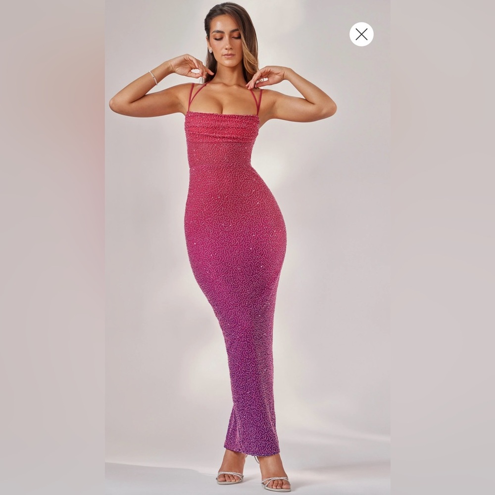 Oh polly embellished maxi dress - Picture 3 of 4